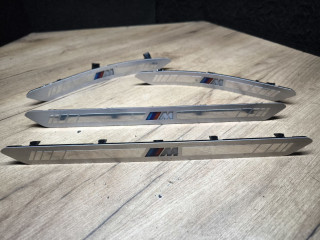 комплект накладок на пороги (внутренние) BMW X5 G05 2019, 3.0 л., B57 D30 A, дизель, АКПП, внедорожник 5 дв., полный привод, 8069271, 8072218, 8072217