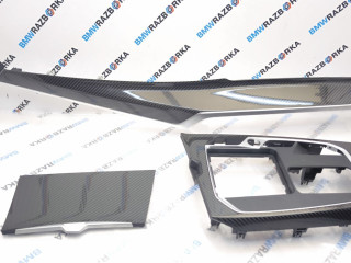 комплект декоративных накладок (дерева) салона BMW M2 G87 2023, 3.0 л., S58B30A, бензин, МКПП, купе, задний привод, 9503705, 8094582, 8094590