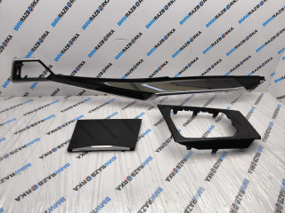 комплект декоративных накладок (дерева) салона BMW M2 G87 2024, 3.0 л., S58B30A, бензин, АКПП, купе, задний привод, 9503705, 8094584, 8094592