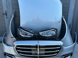 передняя часть (ноускат) в сборе Mercedes-Benz S-Класс W223 2024, 3.0 л., M256 E30, бензин, седан, задний привод