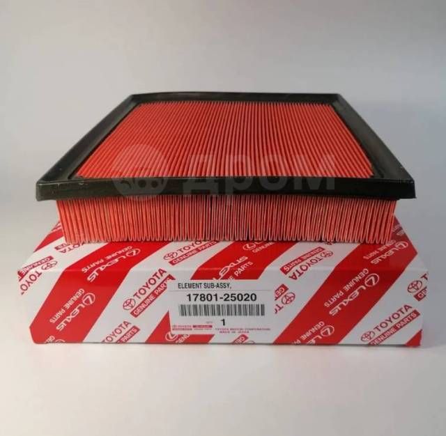 фильтр воздушный Lexus ES 7 поколение XZ10 (2018 - 2025), 2.5 л., бензин, 1780125020, 17801F0050, 1780125020 - фото №1