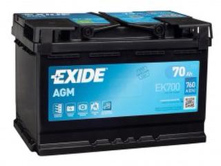 аккумулятор (AKБ) , AGM70, 70AGM, EK700