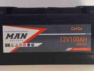 аккумулятор (AKБ) , 100AH, L5, MAN100