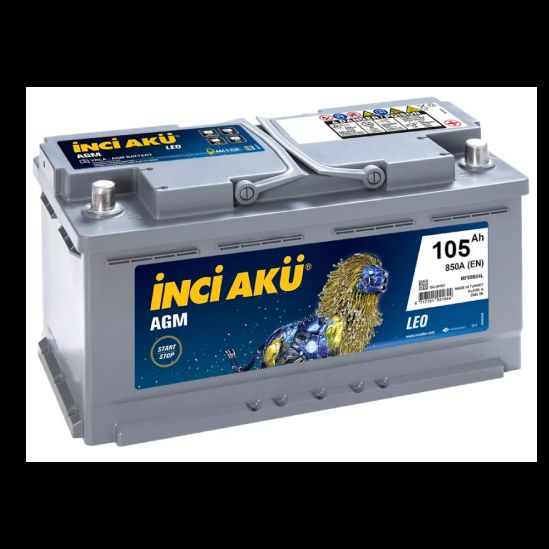 аккумулятор (AKБ) , 105AGM, L6105094013 - фото №1