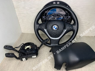 руль BMW X5 E70 2007, 3.0 л., M57N2 306 D3, дизель, АКПП, внедорожник 5 дв., 61319122378, 9122378, 61319122381, 9122381
