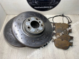 диск тормозной передний BMW X5 E70 2007, 3.0 л., M57N2 306 D3, дизель, АКПП, внедорожник 5 дв.