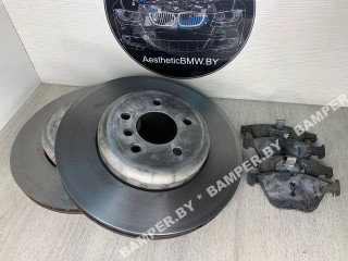диск тормозной передний BMW 5 серия F07/F10/F11 F11 2011, 2.5 л., дизель, АКПП, универсал, 34116775277, 6775277