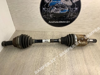 полуось передняя левая (приводной вал, ШРУС) BMW X5 E70 2007, 3.0 л., M57N2 306 D3, дизель, АКПП, внедорожник 5 дв., 31607553945, 7553945