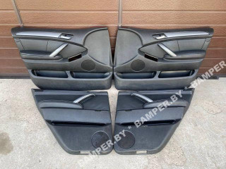 Обшивка двери (дверная карта) комплект BMW X5 E53 [рестайлинг] 2005, 3.0 л., бензин, внедорожник 5 дв.