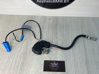 клемма аккумулятора минус BMW 3 серия E90/E91 [рестайлинг] E90 2010, 2.0 л., N43 B20 A, бензин, АКПП, седан, 61129215952, 9215952