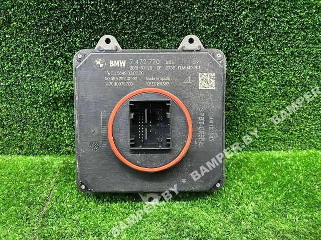 блок управления светом BMW X3 G01 2018, 63117472770 - фото №1