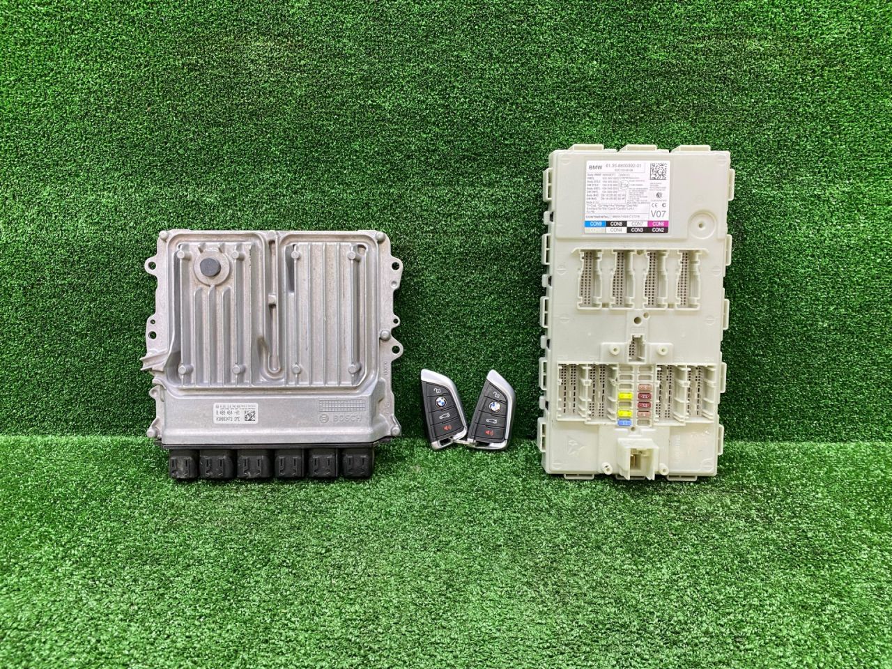 блок управления двигателем BMW X3 G01 2018, 2.0 л., B48 B20 A, бензин, АКПП, внедорожник 5 дв., 12148489464, 61358800392, 12148489464, 61358800392 - фото №1