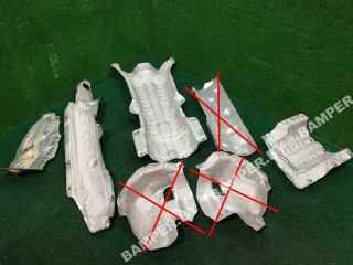 тепловой экран глушителя BMW 5 серия G30/G31 2018, 2.0 л., бензин, АКПП, седан, 7340215, 7340805, 7340836