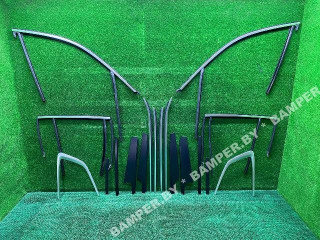 Комплект молдингов BMW X3 G01 [рестайлинг] 2023, 51337393409, 51337393410, 51337410018