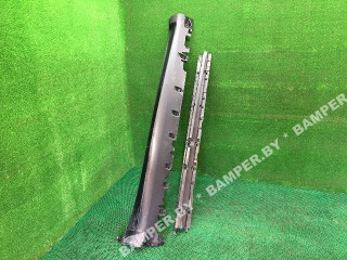 накладка на порог BMW X6 F16 2016, АКПП, внедорожник 5 дв.