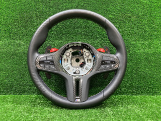 руль BMW M4 G82/G83 G82 2022, 3.0 л., S58B30A, бензин, АКПП, sao paulo gelb (c4h), купе, 32309882877, 32305A250D2, 32308043625, 32309882877, 32305A250D2, 32308043625