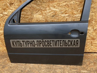 дверь передняя левая Skoda Fabia 1 поколение [рестайлинг] 2007, 1.2 л., бензин, МКПП, седан