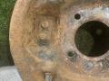 защитный кожух тормозного механизма Fiat Ulysse 1 поколение 1998, 1.8 л., бензин, МКПП, минивэн - фото №2