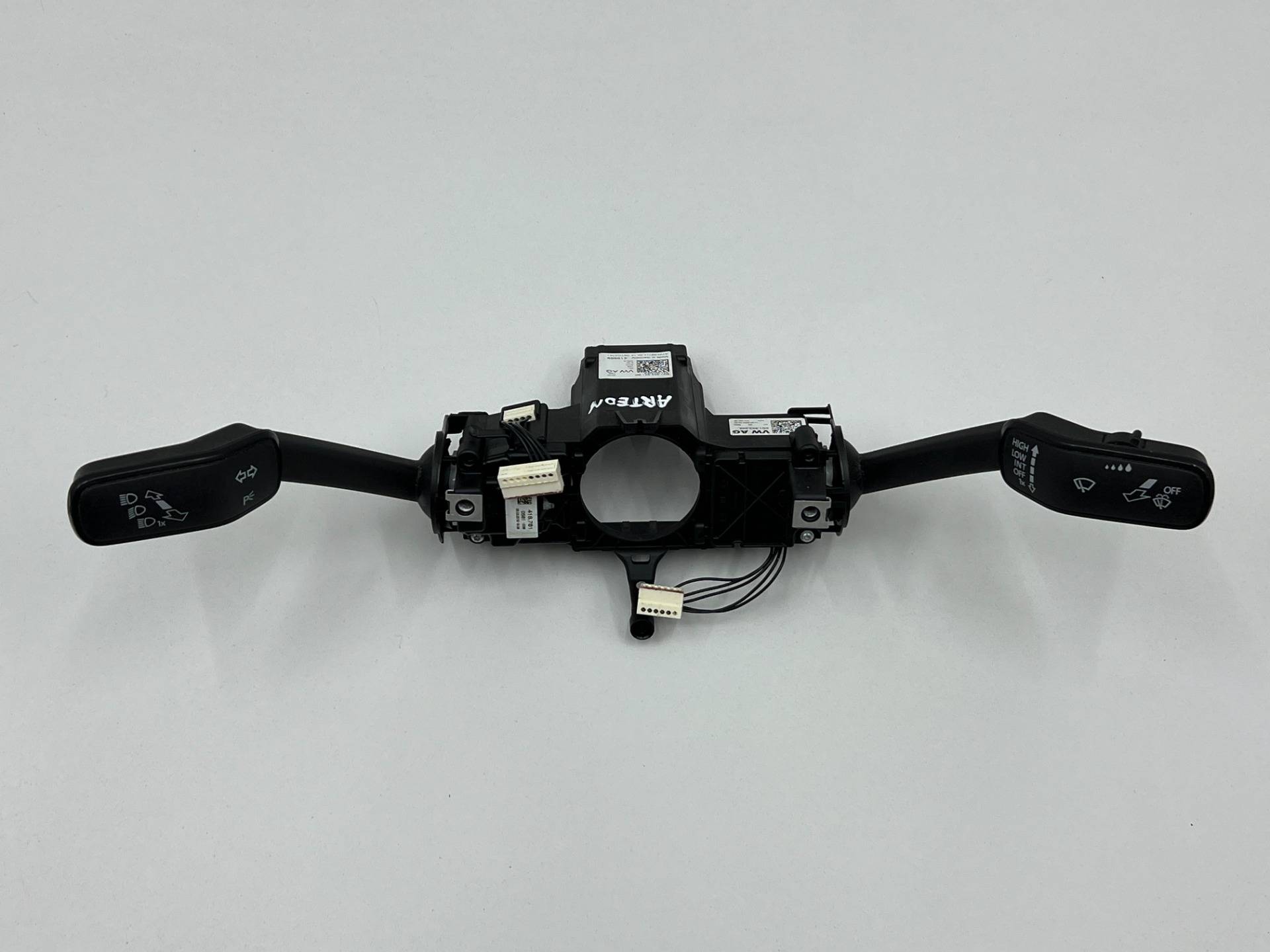 Переключатель подрулевой (стрекоза) Volkswagen Arteon 2019 OEM 5Q1953502, 5Q1953521BK