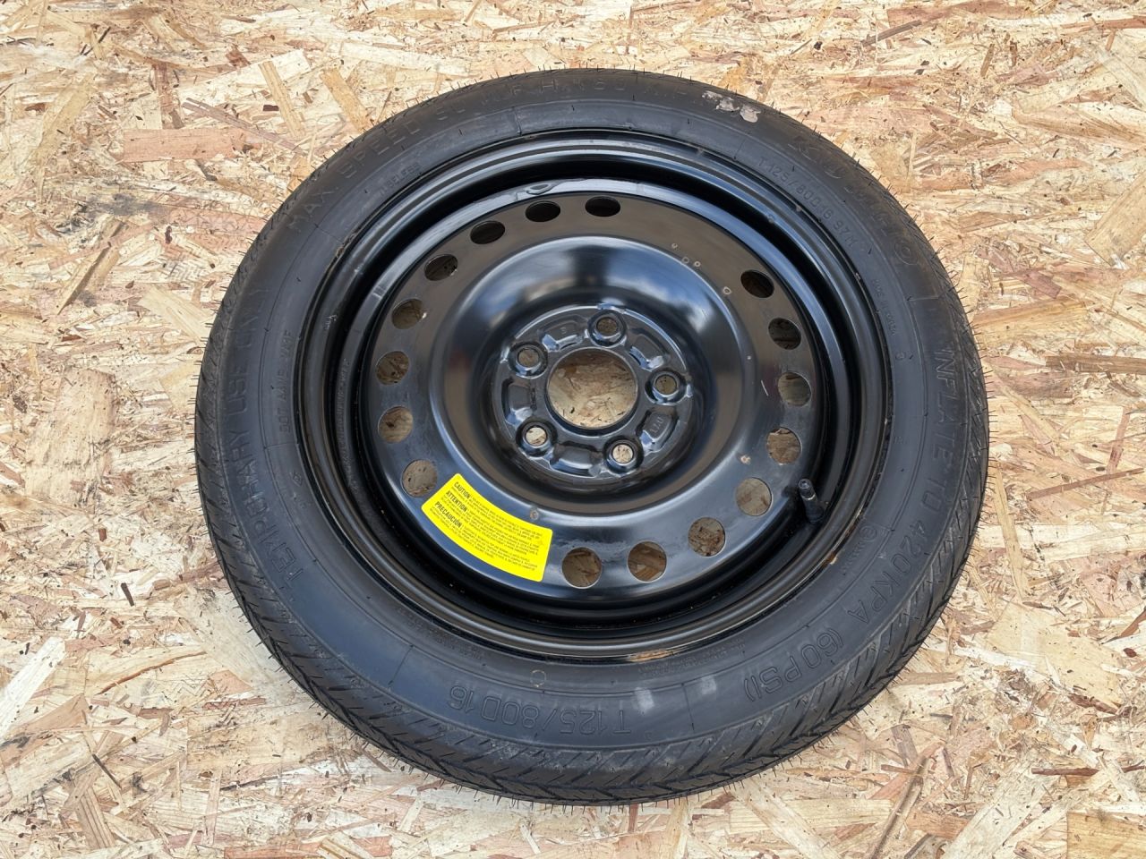 колесо запасное (таблетка) Kia K5 3 поколение 2021, 1.6 л., G4FP, бензин, АКПП, 52910-C2910 - фото №1