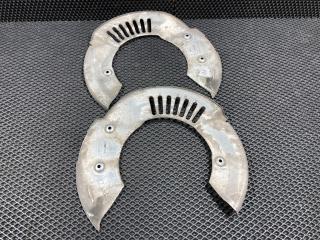 защитный кожух тормозного механизма Jaguar F-Pace 1 поколение X761 2017, 3.0 л., AJ 126, бензин, АКПП, внедорожник 5 дв., HK832K004AD, HK832K005AD, T4A3463, LR090693, LR090694, T4A3996