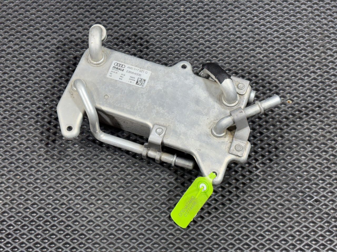 радиатор АКПП Audi Q7 4M 4MB 2017, 3.0 л., CREC, бензин, АКПП, внедорожник 5 дв., 4M0317021G - фото №1