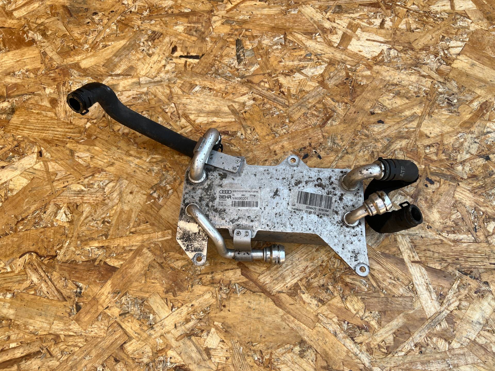 Радиатор АКПП Audi A8 D4/4H 2013 OEM 4H0317021H