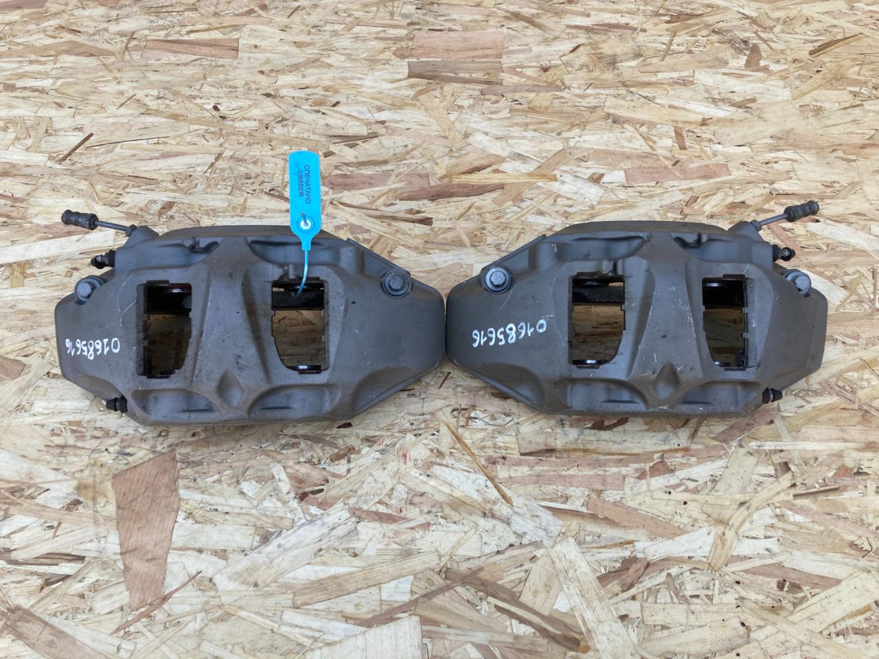 суппорт Audi Q7 4M 2017, 3.0 л., CREC, бензин, АКПП, внедорожник 5 дв., 4M0615105EB, 4M0615106EB - фото №1