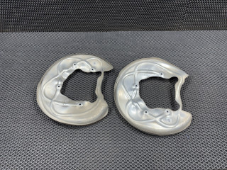 защитный кожух тормозного механизма Audi A6 C8 2018, 2.0 л., бензин, АКПП, седан, 80A615612B, 80A615611B