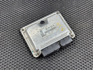 блок управления двигателем Volkswagen Jetta 5 поколение 2005, 2.5 л., бензин, 06A906032QE, 0261208553