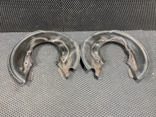 защитный кожух тормозного механизма Porsche Macan 1 поколение 95B 2015, 3.0 л., MCT.MA, бензин, АКПП, внедорожник 5 дв., 95B615611, 95B615612