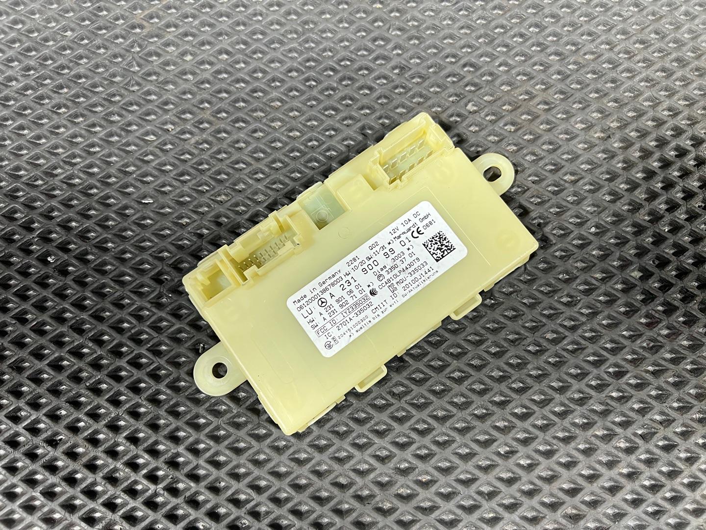 Блок управления бесключевым доступом Mercedes-Benz SL R231 2020 OEM A2319009901, A2319010601, A2319027101