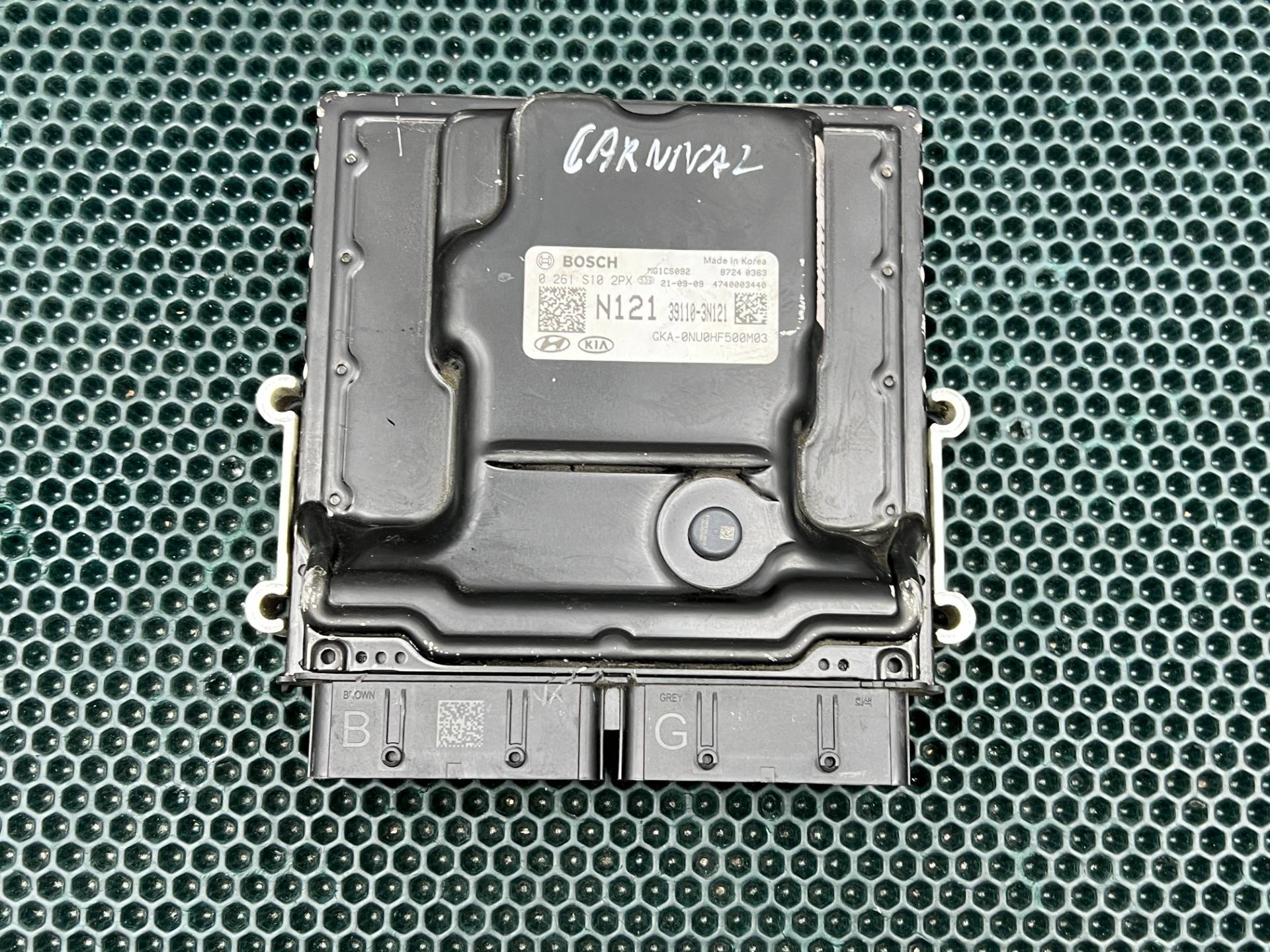Блок управления двигателем Kia Carnival 4 2022 OEM 39110-3N121, 0261S102PX