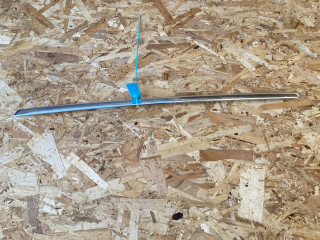 молдинг двери задней правой Jaguar F-Pace 1 поколение X761 2017, 3.0 л., AJ 126, бензин, АКПП, внедорожник 5 дв., T4A13114