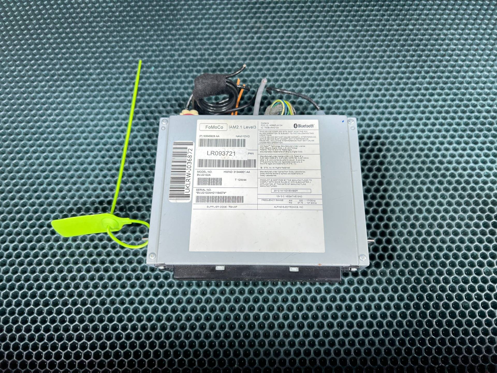 CD-чейнджер Land Rover Evoque 1 поколение 2012 OEM LR093721