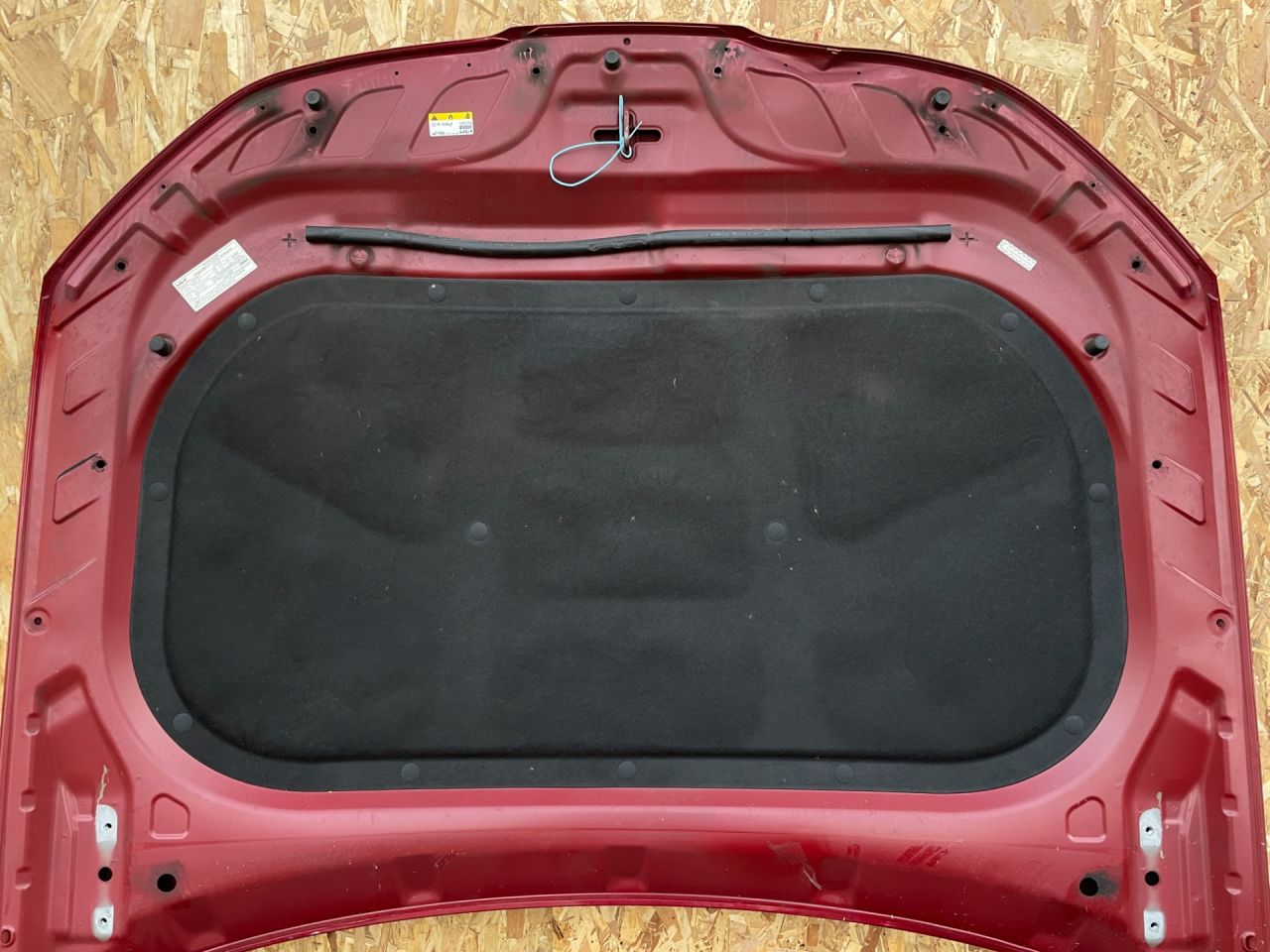 шумоизоляция капота Kia K5 3 поколение 2022, 1.6 л., G4FP, бензин, АКПП, седан, 81125L3000 - фото №1