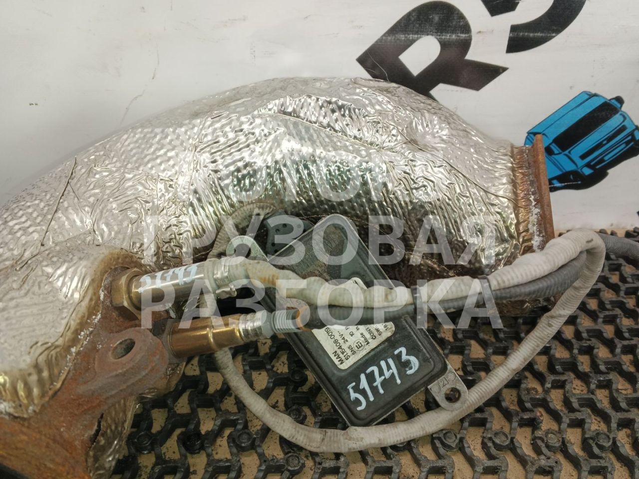 Датчик NOx MAN TGX 1 поколение 2014, 12.4 л., D 2676 LF 26, дизель, 51154080019, 10R036363 - фото №1
