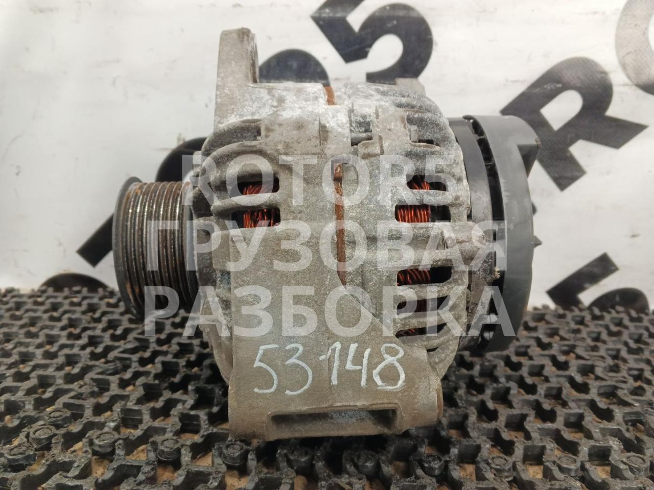 генератор MAN TGX 1 поколение 2015, 12.4 л., D 2676 LF 46, дизель, правый руль, 51261017283, 0124655025 - фото №1