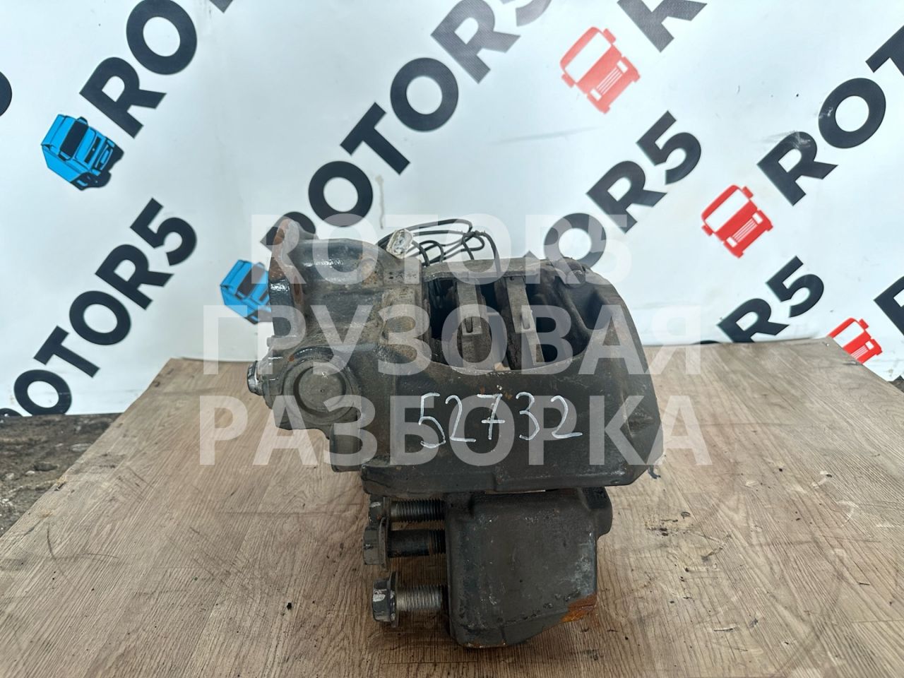 суппорт передний левый DAF CF-series 1 поколение 2019, 12.9 л., MX-13 390 H2, дизель, 914701, 1862301 - фото №1