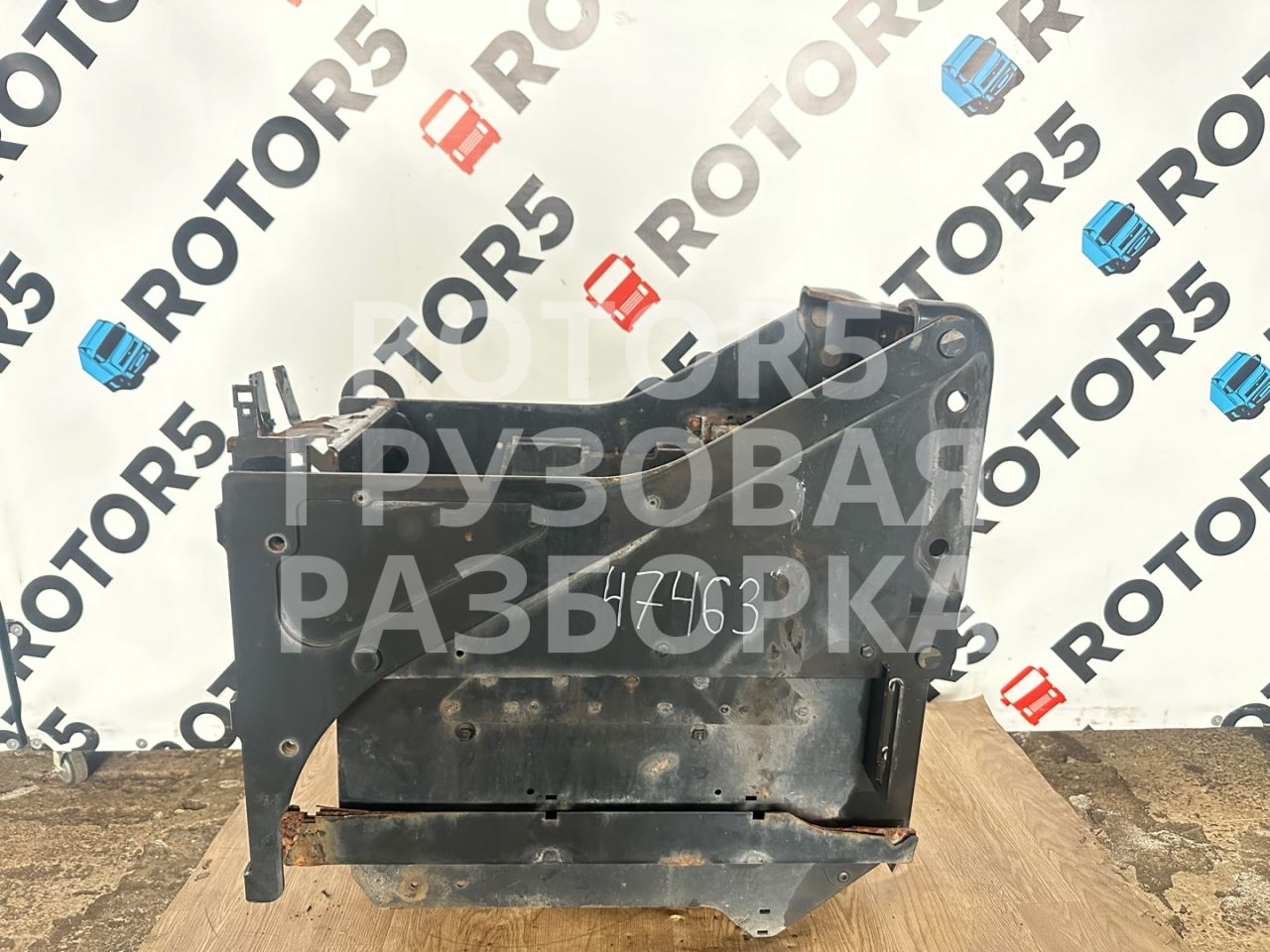 аккумуляторный ящик MAN TGX 1 поколение 2016, 12.4 л., D 2676 LF 46, дизель, АКПП, белый, правый руль, 81418605383, 81418605416 - фото №1