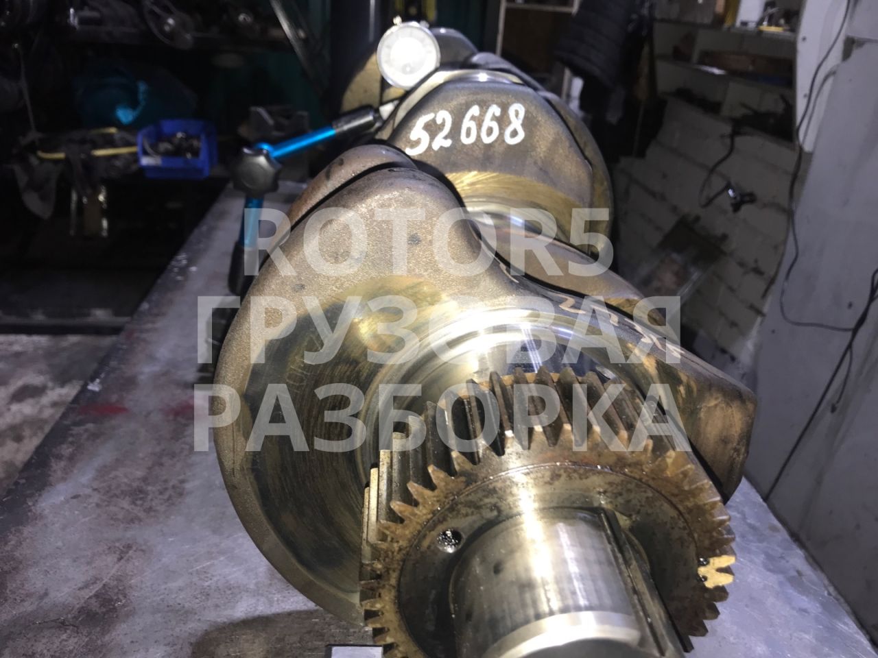 коленвал Renault Magnum 3 поколение 2002, 12.0 л., MACK E.TECH B/46, дизель - фото №1