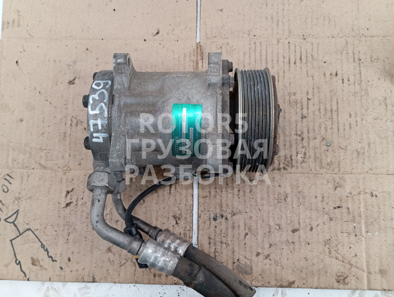 компрессор кондиционера MAN TGX 1 поколение 2016, 51779707028, 1126301834 - фото №1