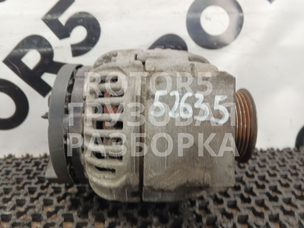 генератор DAF XF 105 1 поколение 2012, 12.9 л., MX 340, дизель, 0124655007 - фото №1