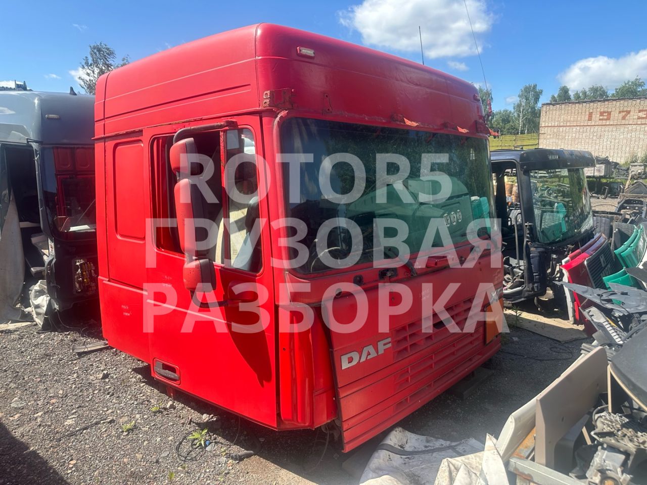 кабина DAF 95 2 поколение (XF) 2006, 12.6 л., XE 315 C1, дизель, МКПП - фото №1