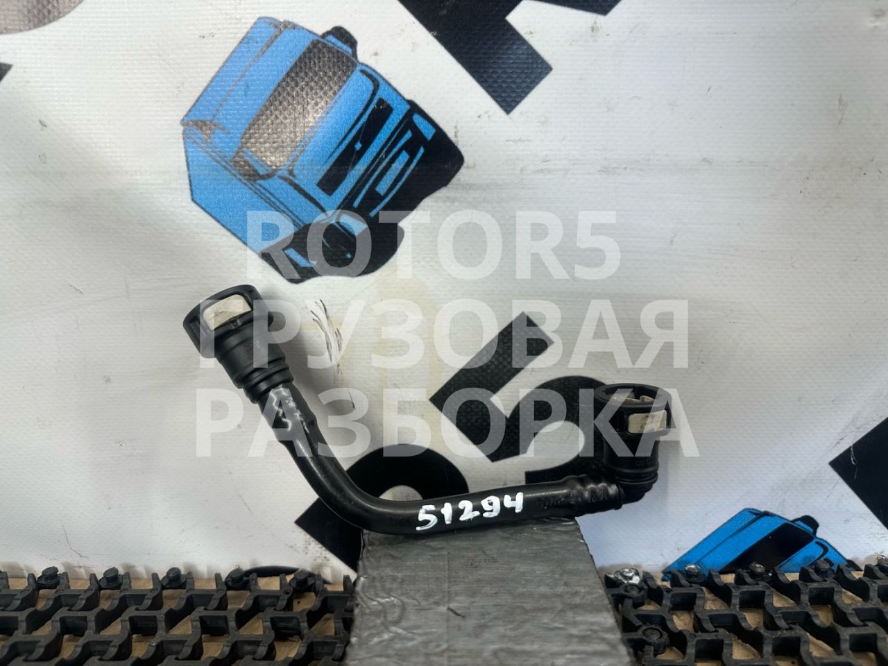 трубка топливная MAN TGX 1 поколение 2018, 12.4 л., D 2676 LF 52, дизель, 51123075717 - фото №1