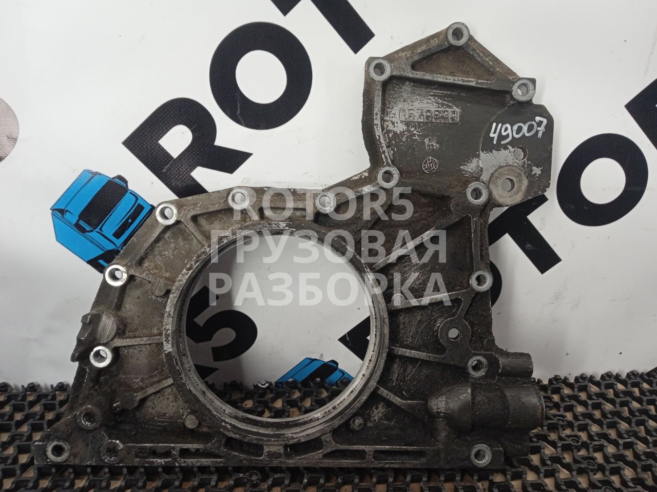 крышка двигателя передняя DAF XF 105 1 поколение 2011, 12.9 л., MX 340, дизель, 1678699 - фото №1