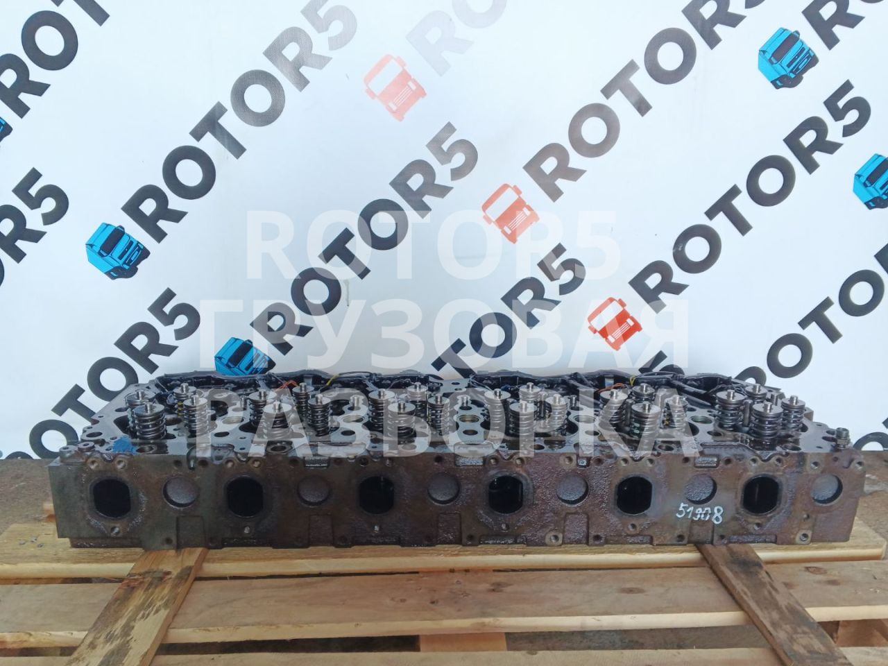 головка блока цилиндров DAF XF 105 1 поколение 2011, 0963680 - фото №1