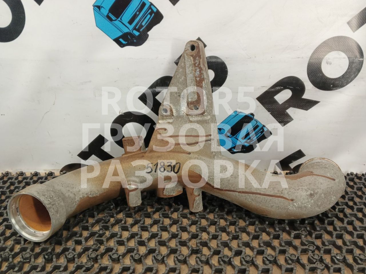 патрубок радиатора MAN TGX 1 поколение 2014, 12.4 л., D 2676 LF 26, дизель, 51063023563 - фото №1