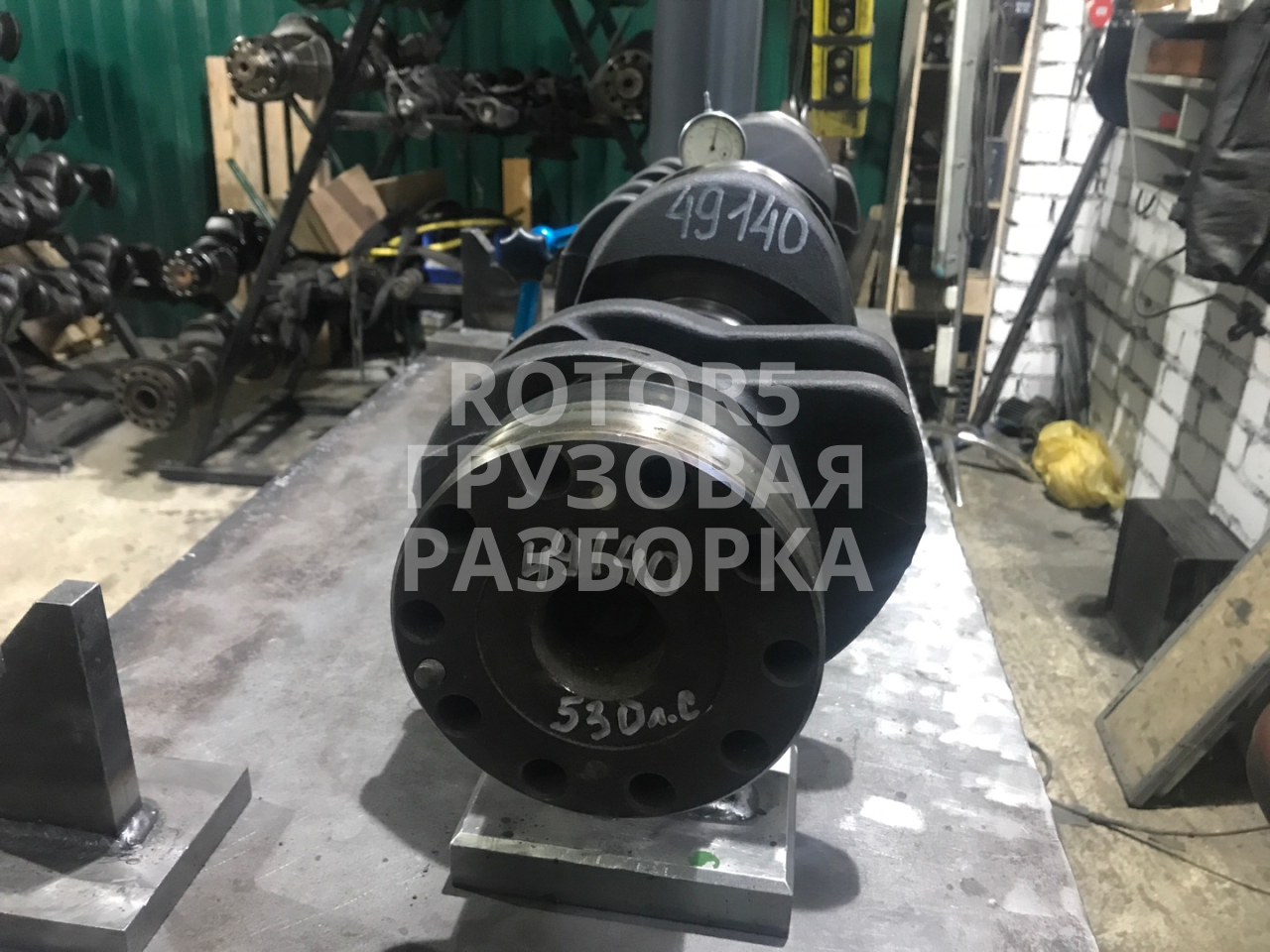 коленвал DAF 95 1 поколение (XF) 2002, 12.6 л., XE 390 C, дизель, 1356281 - фото №1