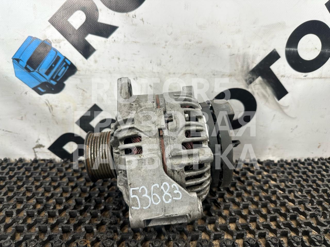 генератор MAN TGX 1 поколение 2014, 12.4 л., D 2676 LF 46, дизель, 51261017283, 0124655025 - фото №1